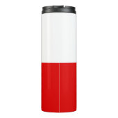 Vlag van Thuringia Thermal Tumbler Thermosbeker (Achterkant)