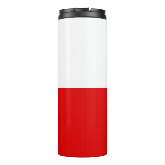 Vlag van Thuringia Thermal Tumbler Thermosbeker (Achterkant)