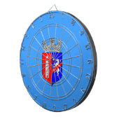 Vlag van Tirana, Albanese raad van bestuur Dartbord (Voorkant Rechts)
