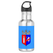Vlag van Tirana, Albanese waterfles Waterfles (Voorkant)