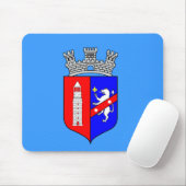 Vlag van Tirana, Albanië Muismat (Met muis)