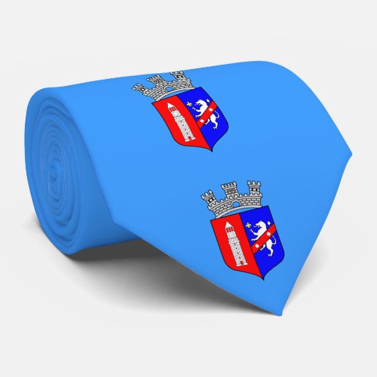 Vlag van Tirana, Stropdas Albanië (Opgerold)