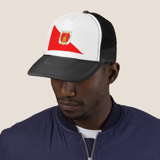 Vlag van Tlaxcala Trucker Pet (In situ)