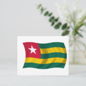 Vlag van Togo Briefkaart (Staand voorkant)