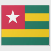 Vlag van Togo Cadeaupapier (Vlak)