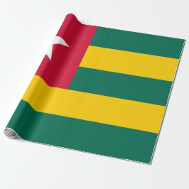 Vlag van Togo Cadeaupapier