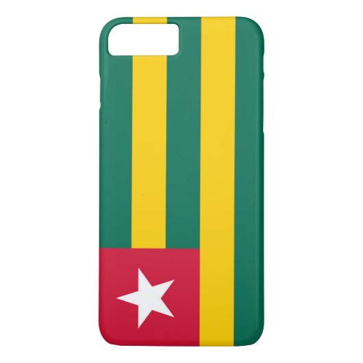 Vlag van Togo Case-Mate iPhone Case (Achterkant)