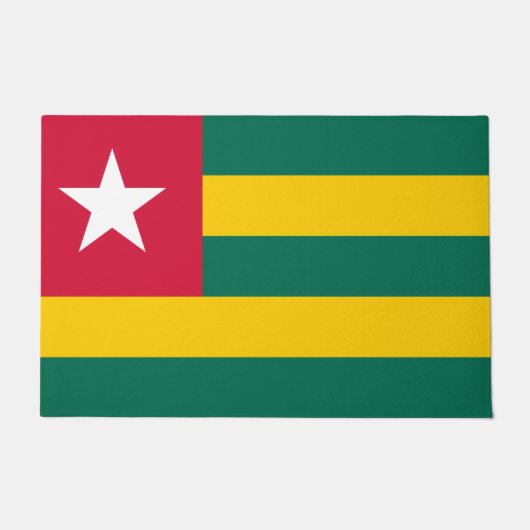 Vlag van Togo Deurmat (Voorkant)