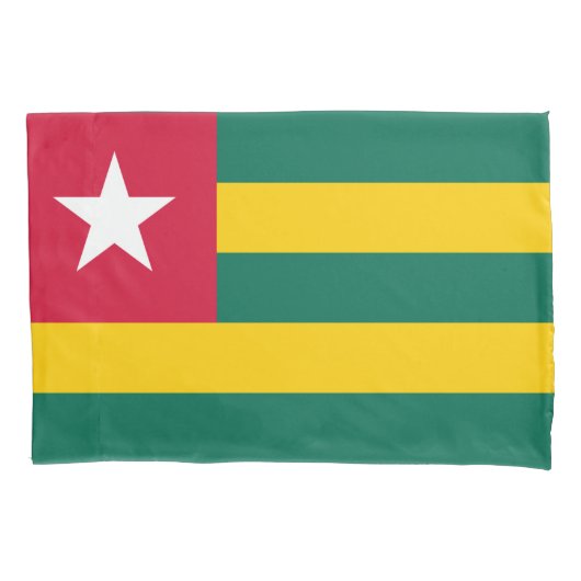 Vlag van Togo Kussensloop (Voorkant-Links)