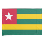 Vlag van Togo Kussensloop (Voorkant-Rechts)
