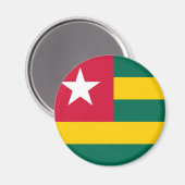 Vlag van Togo Magneet (Voorkant / Achterkant)