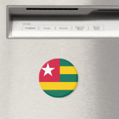 Vlag van Togo Magneet (Insitu (Vaatwasser))