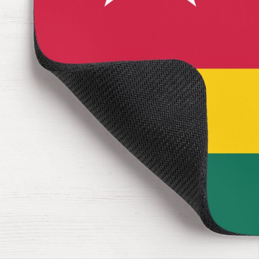 Vlag van Togo Muismat (Hoek)