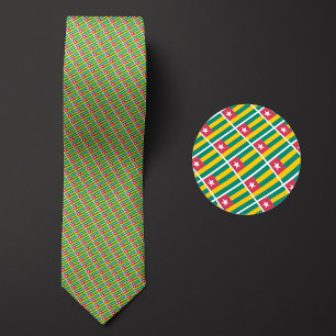 Vlag van Togo Patroon Stropdas