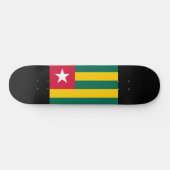 Vlag van Togo Persoonlijk Skateboard (Horizontaal)