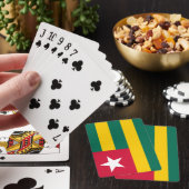 Vlag van Togo Pokerkaarten (Insitu)