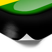 Vlag van Togo Poster (Hoek)