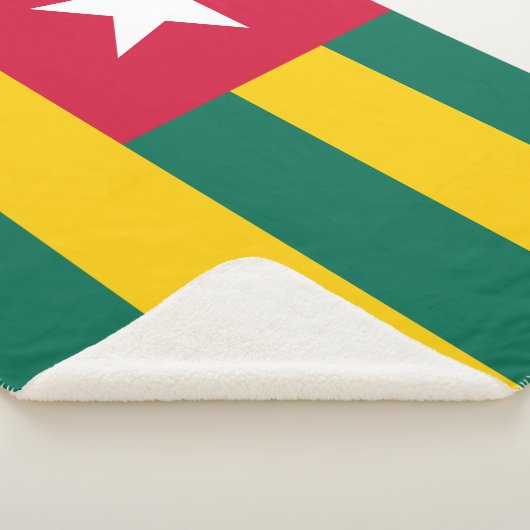 Vlag van Togo Sherpa Deken (3/4)