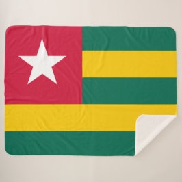 Vlag van Togo Sherpa Deken