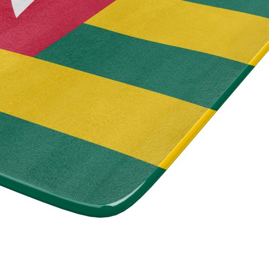 Vlag van Togo Snijplank (Hoek)