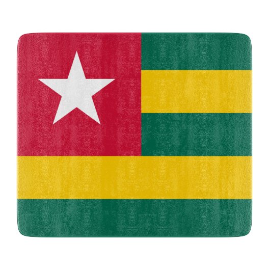 Vlag van Togo Snijplank (Voorkant)