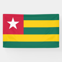 Vlag van Togo Spandoek