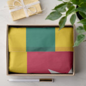 Vlag van Togo Tissuepapier (Geschenk)