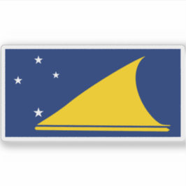 Vlag van Tokelau, Nieuw-Zeeland Sticker