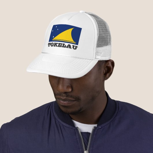 Vlag van Tokelau Trucker Pet (In situ)