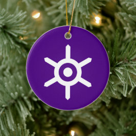 Vlag van Tokio (Japanse hoofdstad) Keramisch Ornament