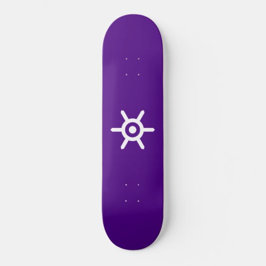 Vlag van Tokio (Japanse hoofdstad) Persoonlijk Skateboard (Voorkant)