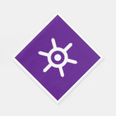 Vlag van Tokio (Japanse hoofdstad) Servet (Hoek)