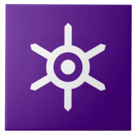 Vlag van Tokio (Japanse hoofdstad) Tegeltje