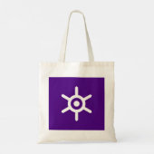 Vlag van Tokio (Japanse hoofdstad) Tote Bag (Achterkant)