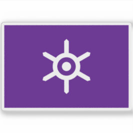 Vlag van Tokyo Metropolis, Japan Sticker