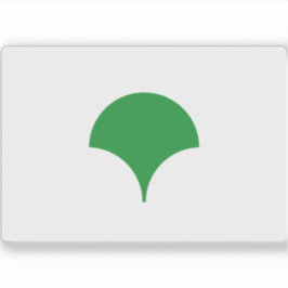 Vlag van Tokyo Metropolis (symbool), Japan Sticker