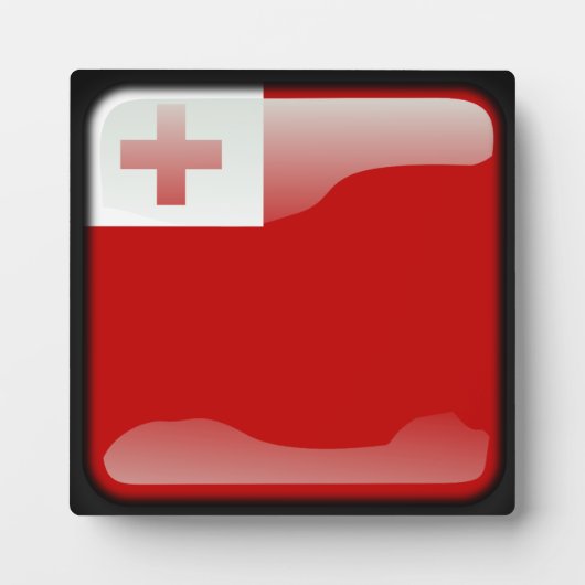 Vlag van Tonga Fotoplaat (Voorkant)
