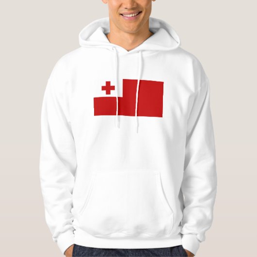 Vlag van Tonga Hoodie (Voorkant)