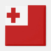 VLAG VAN TONGA MAGNEET (Voorkant)