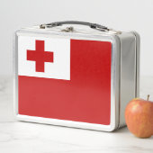 Vlag van Tonga Metal Lunch Box (In situ)