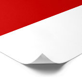 Vlag van Tonga Poster (Hoek)