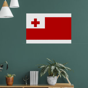Vlag van Tonga Poster