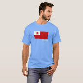Vlag van Tonga T-shirt (Voorkant volledig)