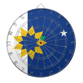 Vlag van Topeka (Kansas) Dartbord