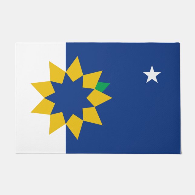 Vlag van Topeka (Kansas) Deurmat (Voorkant)