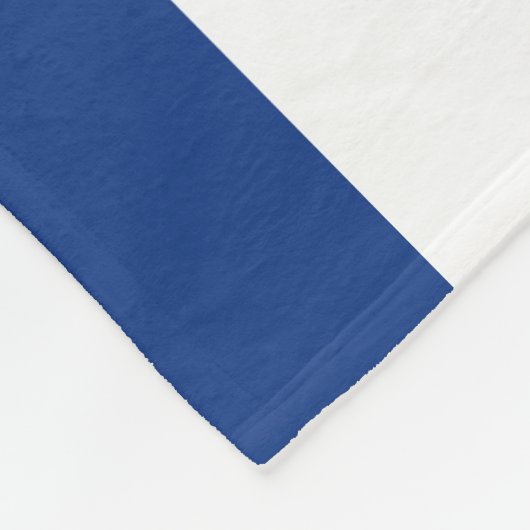 Vlag van Topeka, Kansas Fleece Deken (Hoek)