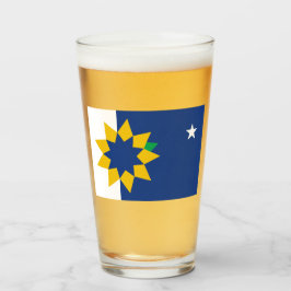 Vlag van Topeka (Kansas) Glas