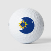 Vlag van Topeka, Kansas Golfballen (Voorkant)