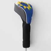 Vlag van Topeka, Kansas Golfheadcover (Schuin)