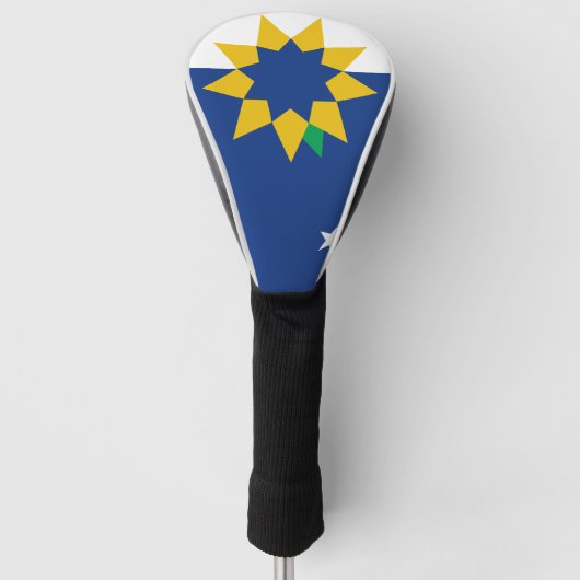 Vlag van Topeka, Kansas Golfheadcover (Voorkant)
